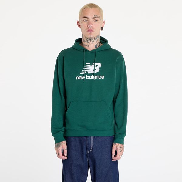 New Balance Sweatshirt New Balance Sport Essentials French Terry Logo Hoodie Nightwatch Green M