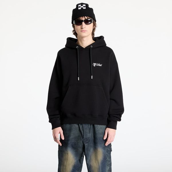 Off-White Sweatshirt Off-White Script Skate Hoodie Black/ White S