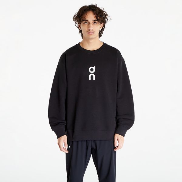 On Sweatshirt On Club Crew Sweatshirt Black L