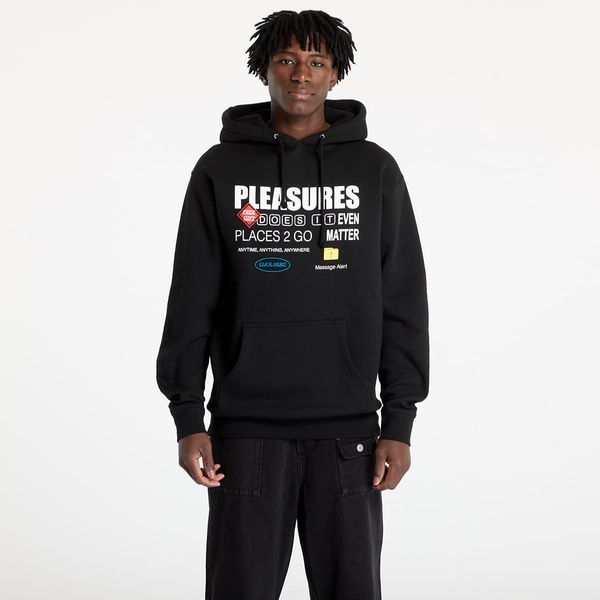 PLEASURES Sweatshirt PLEASURES Grass Fed Hoodie Black S