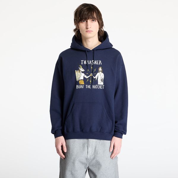 Thrasher Sweatshirt Thrasher x Toy Machine B.T.H. Hoodie Navy M