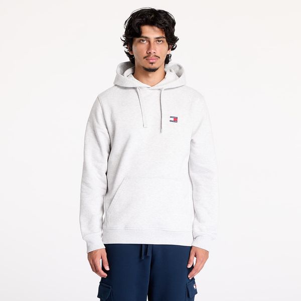 Tommy Hilfiger Sweatshirt Tommy Jeans Regular Badge Hoodie Silver Grey XL