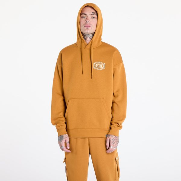 Under Armour Sweatshirt Under Armour Project Rock Icon Fleece Hoody Yellow Ochre/ Silt M