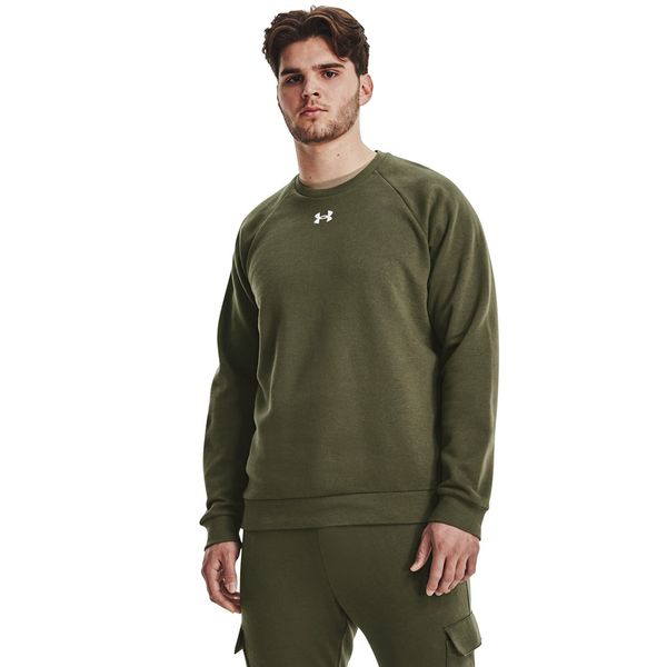Under Armour Sweatshirt Under Armour Rival Fleece Crew Green XL