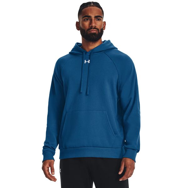 Under Armour Sweatshirt Under Armour Rival Fleece Hoodie Blue M
