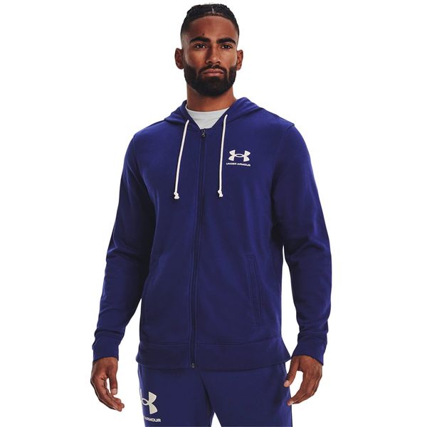 Under Armour Sweatshirt Under Armour Rival Terry LC FZ Blue S