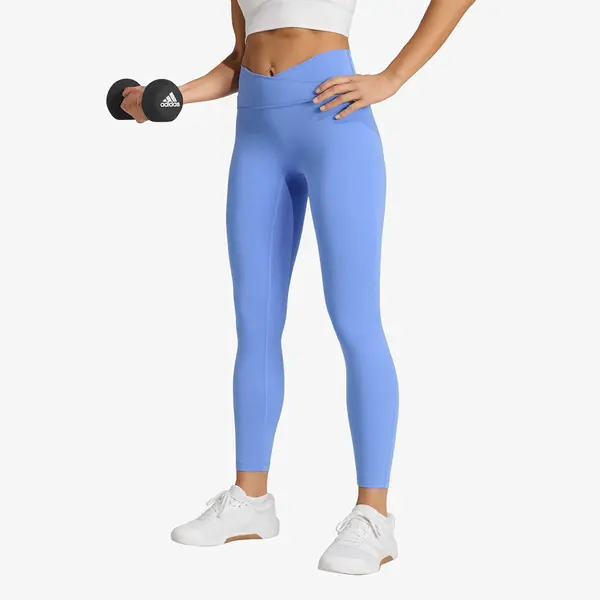 adidas Performance Tajic adidas 3 Stripes Studio All Me 7/8 X-Over Leggings Blue Fusion M