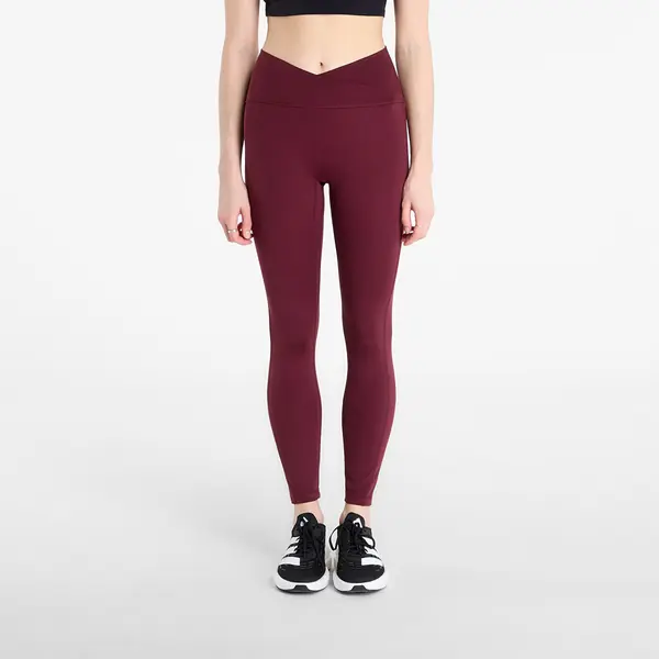 adidas Performance Tajic adidas 3 Stripes Studio All Me 7/8 X-Over Leggings Maroon XS