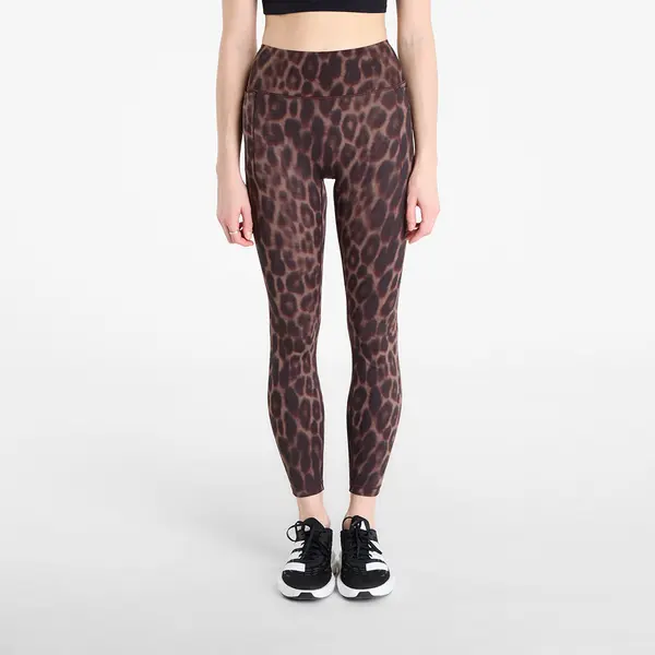 adidas Performance Tajic adidas Optime Power Leopard 7/8 Leggings Black/ Almost Yellow M