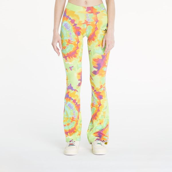 adidas Originals Tajic adidas Tie-Dyed Flared Pant Yellow/ Multicolor XS