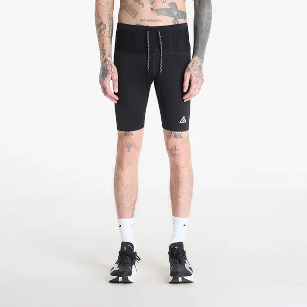 Nike Tajic Nike ACG "Lava Loops" Men's Dri-FIT ADV 1/2-Length Trail Running Tights Black/ Summit White XL
