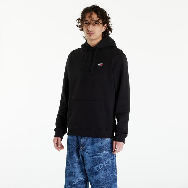 Tommy Hilfiger Tommy Jeans Regular Badge Hoodie Black