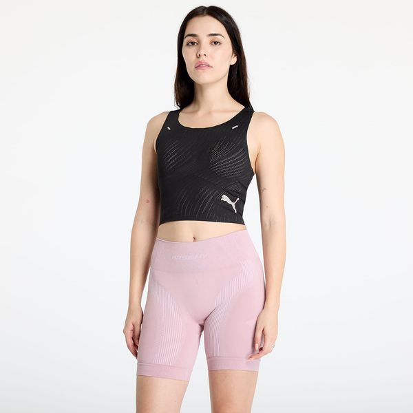 Puma Top PUMA Run Ultraspun Crop Top W Black S
