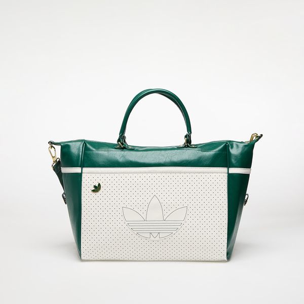 adidas Originals Torba adidas Bowling Bag Off White/ Collegiate Green 22,5 l