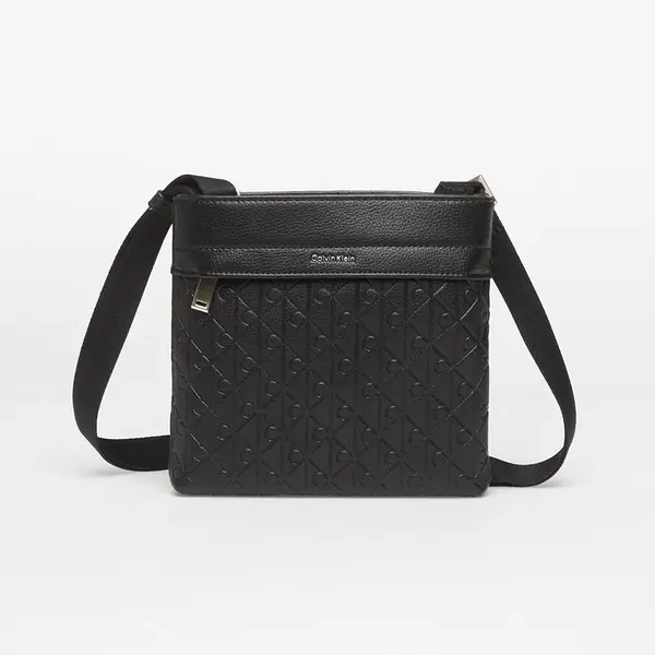 Calvin Klein Torba Calvin Klein Emblem Aop Emboss Flatpack Black Universal