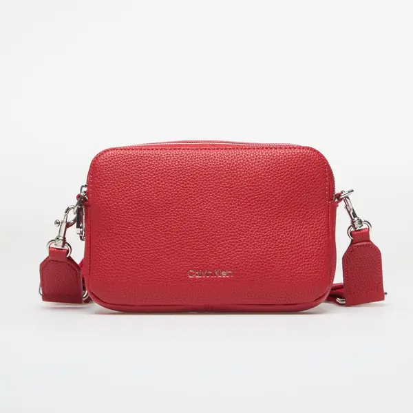 Calvin Klein Torba Calvin Klein Webbing 2X Strap Camera Bag Bordeaux Wine Universal