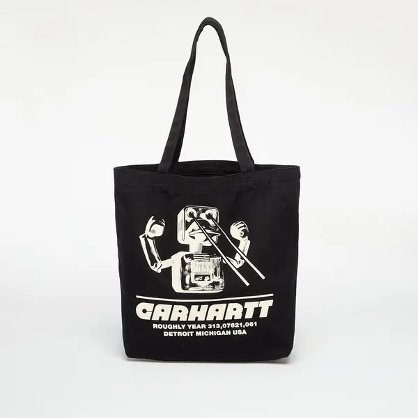 Carhartt WIP Torba Carhartt WIP Canvas Graphic Tote Wiptopia Print/ Black Universal