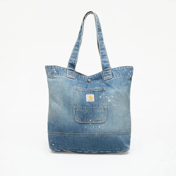 Carhartt WIP Torba Carhartt WIP Denim Tote Blue Destroy Wash, Splatter Universal