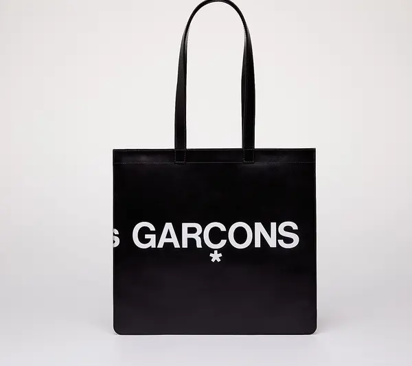 Comme des Garçons Wallets Torba Comme des Garçons Huge Logo Tote Bag Black Universal
