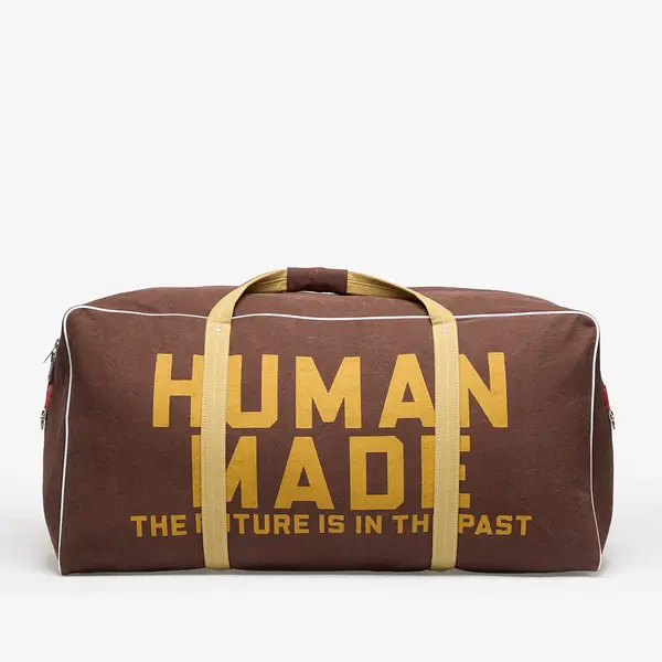 HUMAN MADE Torba HUMAN MADE Canvas Boston Bag Large Brown Universal