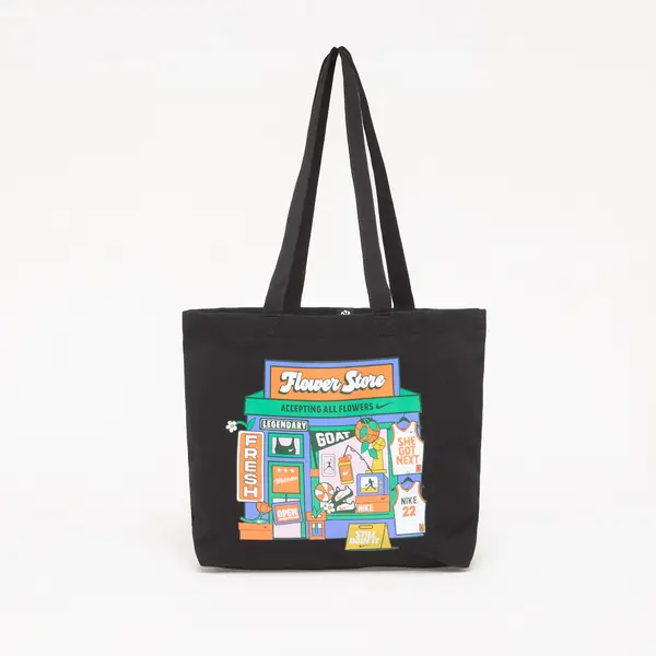 Nike Torba Nike Heritage Tote Bag 22L Black/ Stadium Green/ White Universal