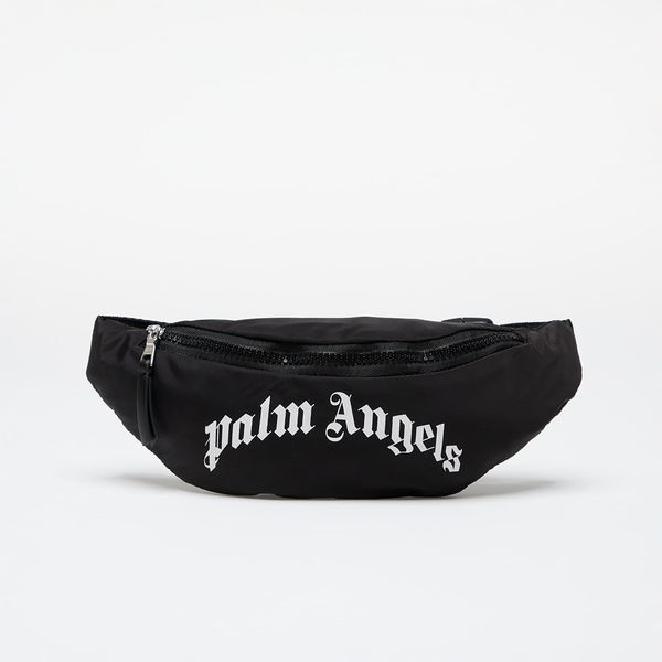 Palm Angels Kids Torba oko struka Palm Angels Kids Curved Logo Fanny Pack Black/ White Universal