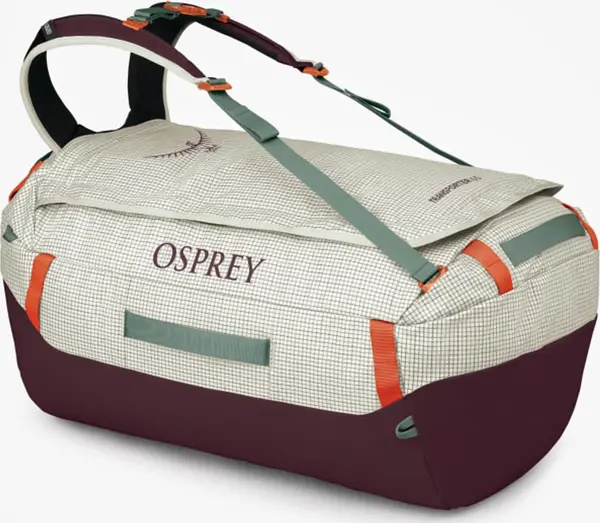 Osprey Torba Osprey Transport Mystery White/ Moody Burgundy Universal