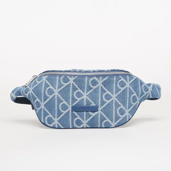 Calvin Klein Torbica za pojas Calvin Klein Emblem Aop Denim Waistbag Blue Universal