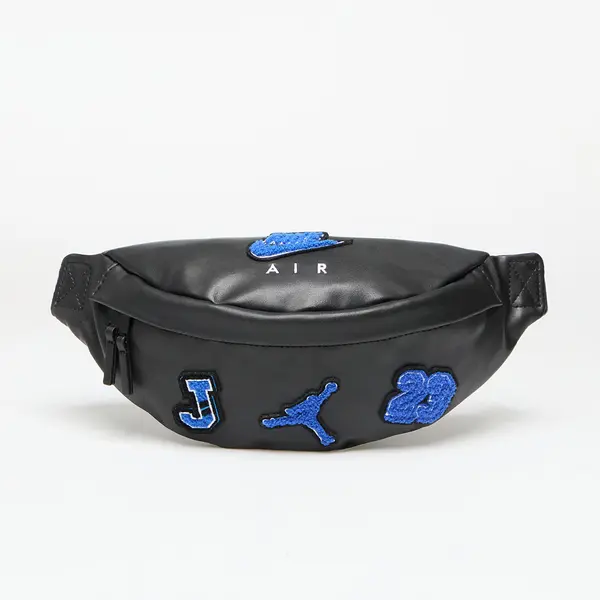 Jordan Torbica za pojas Jordan Jam Borough Varsity Crossbody Black/ Game Royal Universal