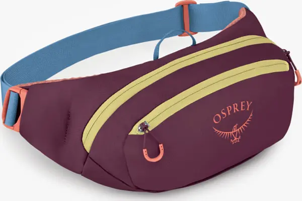 Osprey Torbica za pojas Osprey Daylite Waist Moody Burgundy Universal
