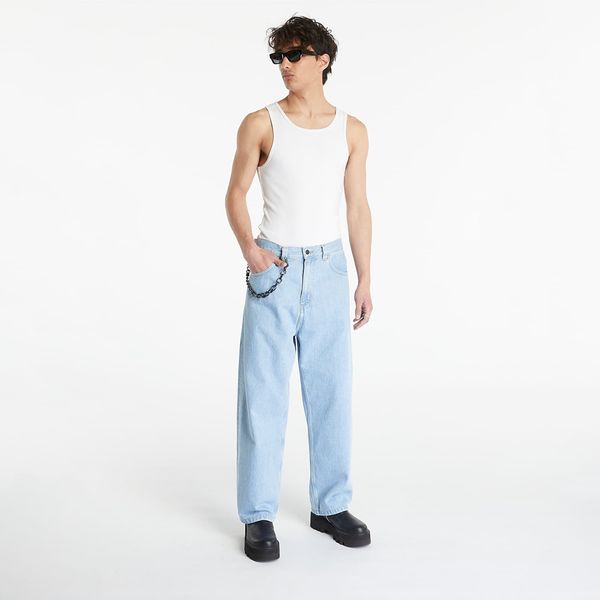 Carhartt WIP Traperice Carhartt WIP Brandon Pant Blue Heavy Stone Bleached XS