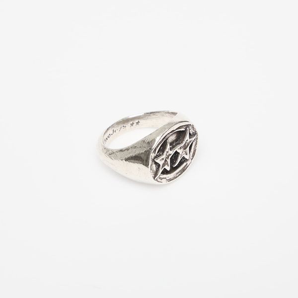 TwoJeys Twojeys Icon Signet Ring Silver 62 mm