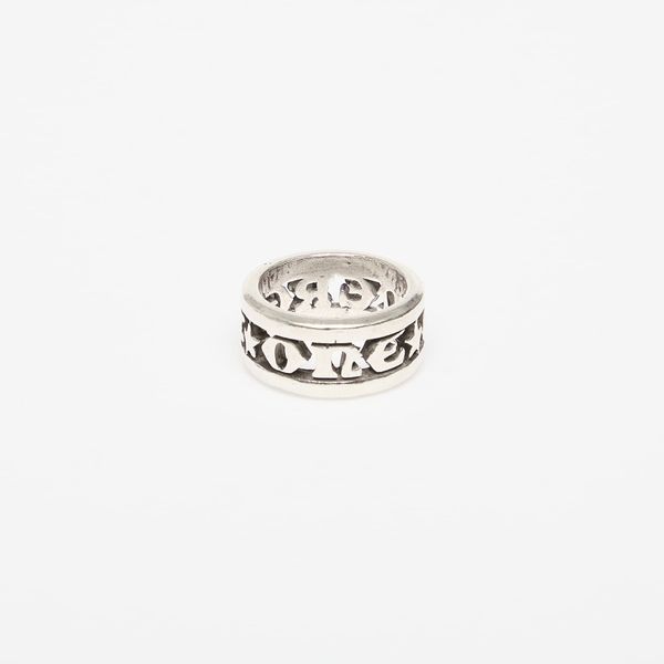 TwoJeys Twojeys Scripted Ring Silver 58 mm
