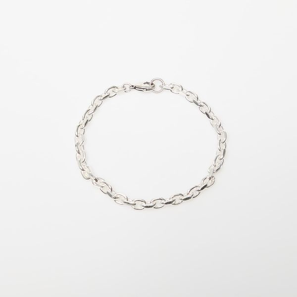 TwoJeys TwoJeys Shank Bracelet Silver 19 cm