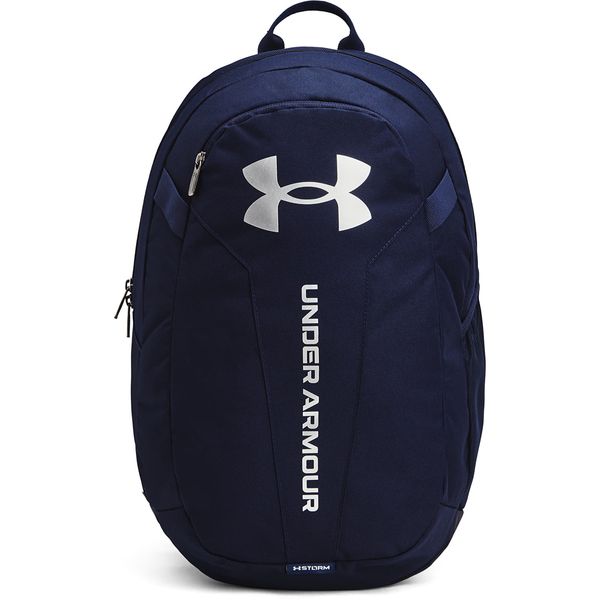Under Armour Under Armour Hustle Lite Backpack Midnight Navy/ Midnight Navy/ Metallic Silver