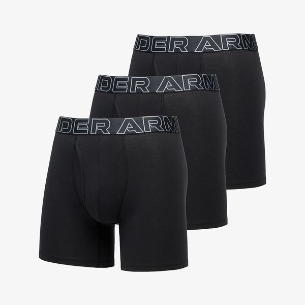 Under Armour Under Armour M Performance Cotton 6in 3-Pack Black M