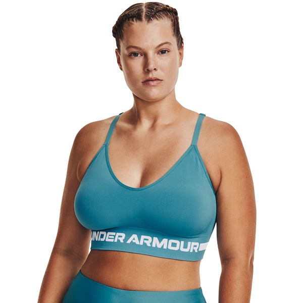 Under Armour Under Armour Seamless Low Long Bra Blue S