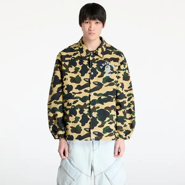 A BATHING APE Vjetrovka A BATHING APE Gore-Tex Wind Stopper 1St Camo Relaxed Coach Jacket M Yellow S