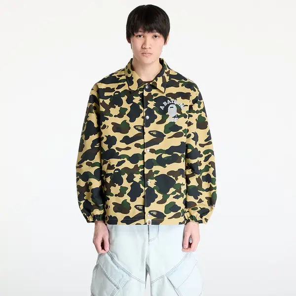 A BATHING APE Vjetrovka A BATHING APE Gore-Tex Wind Stopper 1St Camo Relaxed Coach Jacket M Yellow S