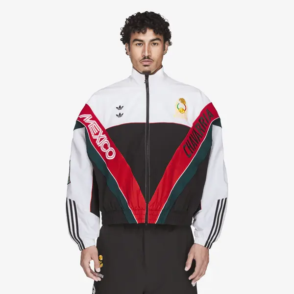 adidas Originals Vjetrovka adidas x Willy Chavarria Cdm Woven Track Jacket White/ Black XL