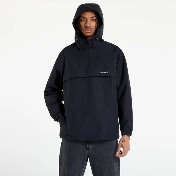 Carhartt WIP Vjetrovka Carhartt WIP Windbreaker Pullover UNISEX Black/ White S