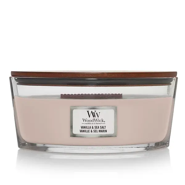WoodWick Woodwick Elipse Candle Vanilla & Sea Salt Universal