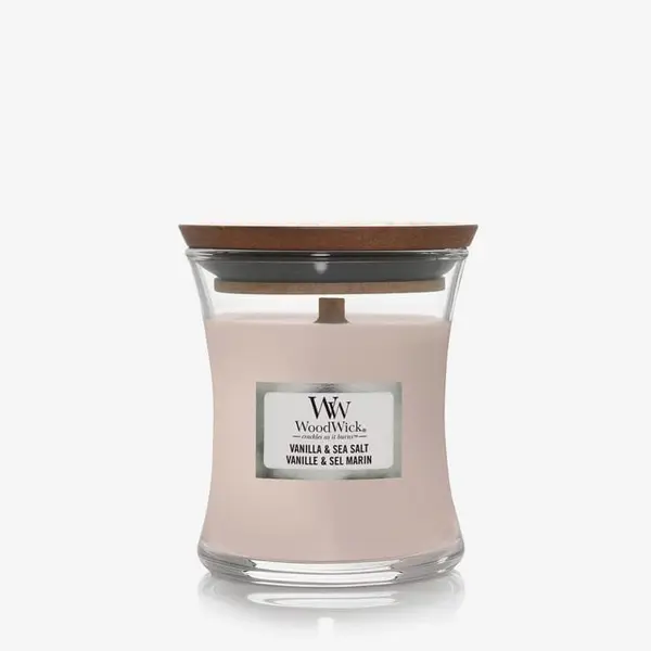WoodWick WoodWick Small Hourglass Candle - Vanilla & Sea Salt Universal