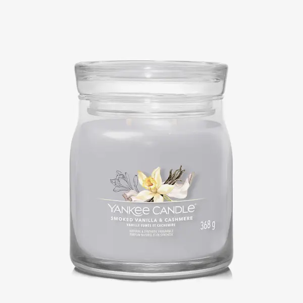 Yankee Candle Yankee Candle Signature Medium Jar 2 Wicks - Smoked Vanilla & Cashmere Universal