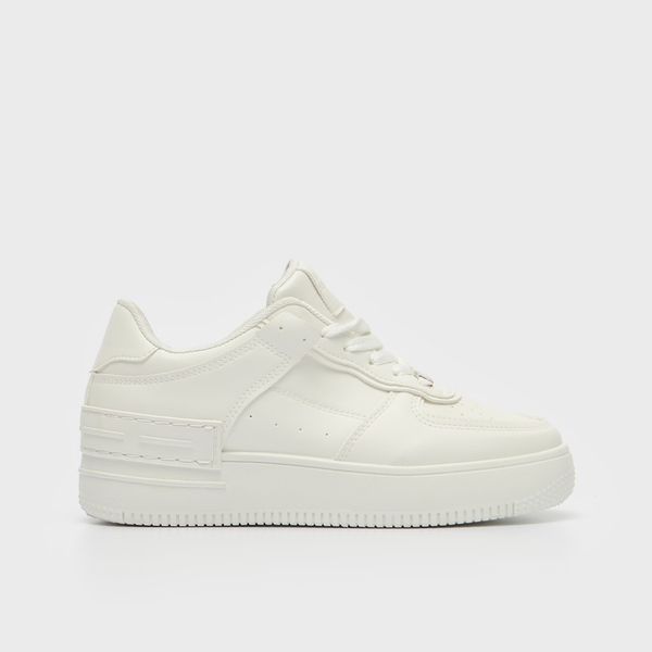 House House - Bijele tenisice s debelim potplatom - Bijela