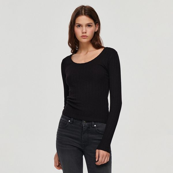 House House - Bluza dugih rukava - Crna