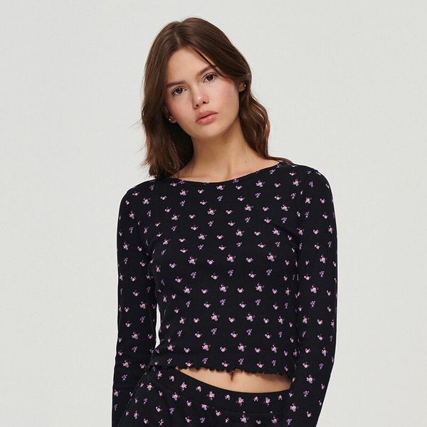 House House - Bluza dugih rukava - Crna