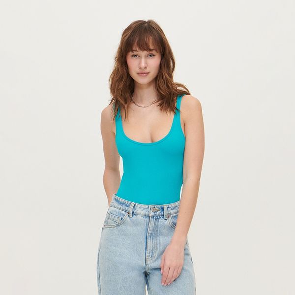 House House - Bodi u stilu negližea - Tirkizna