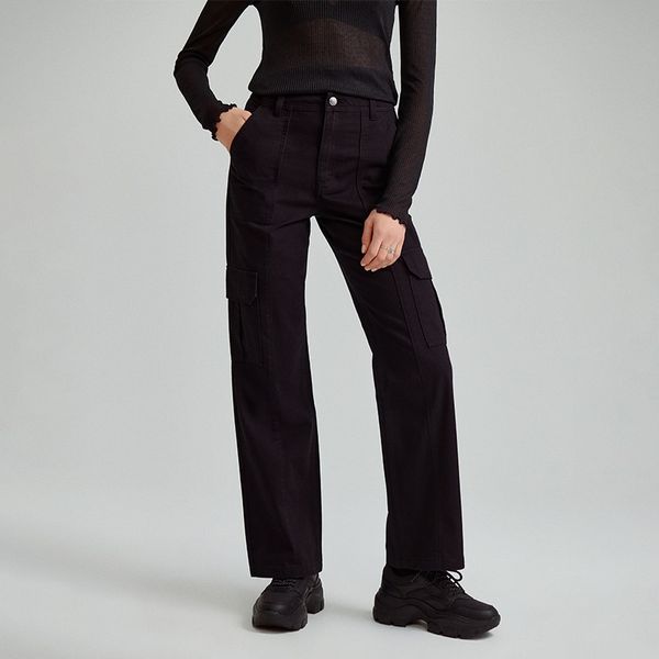 House House - Cargo hlače - Crna