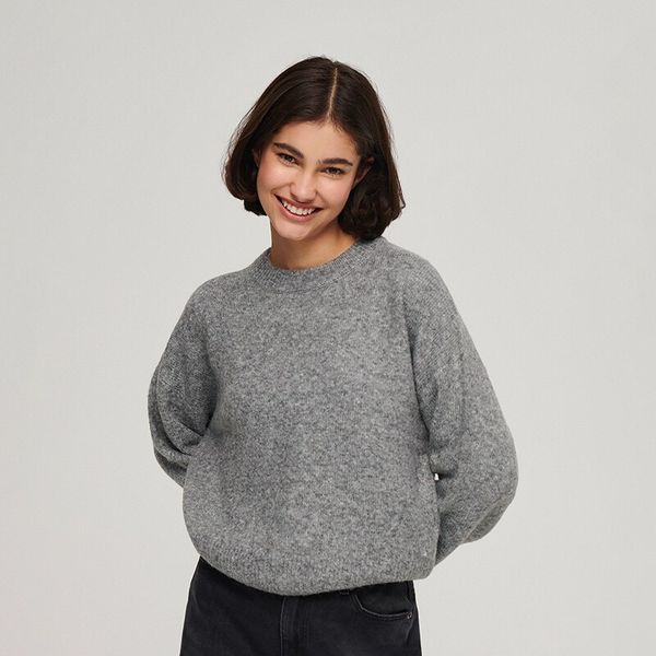 House House - Džemper široka kroja - Svijetlo siva